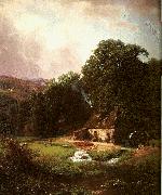 Albert Bierstadt The Old Mill Germany oil painting reproduction